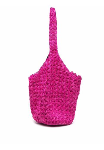 Nannacay Santa Isabel woven tote bag - Rosa