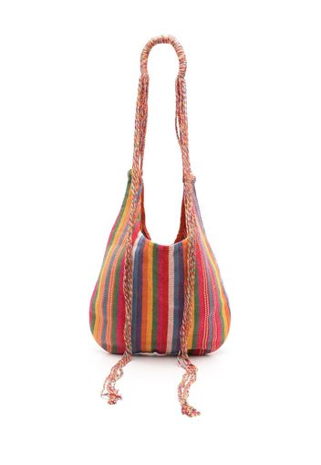 Nannacay Borsa a spalla Michelle a righe - Multicolore