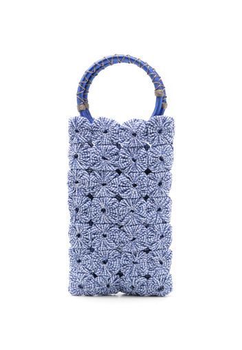 Nannacay Borsa mini Bessie Colori con inserti - Blu