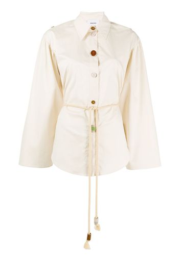 Tammi ceramic-button shirt