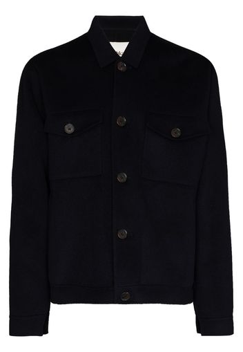 Rhyes flap-pocket shirt jacket