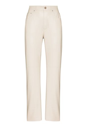 Nanushka Vinni straight-leg trousers - Toni neutri