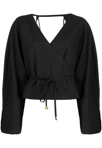 Nanushka Blusa a portafoglio Abel - Nero