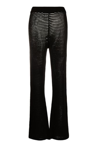 Nanushka Pantaloni slim Bazia - Nero