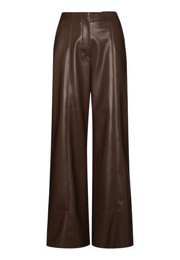 Nanushka Namas wide-leg trousers - Marrone