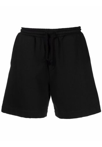 Nanushka Shorts running con logo - Nero