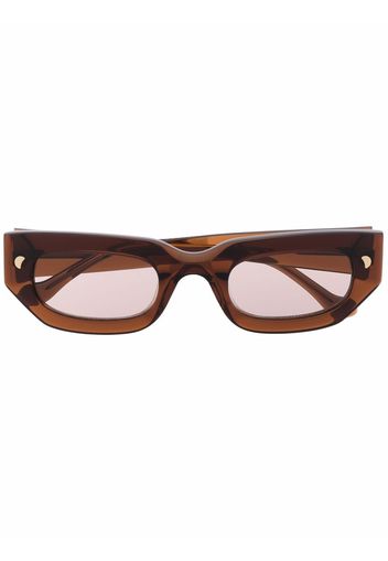 Nanushka Kadee D-frame sunglasses - Marrone