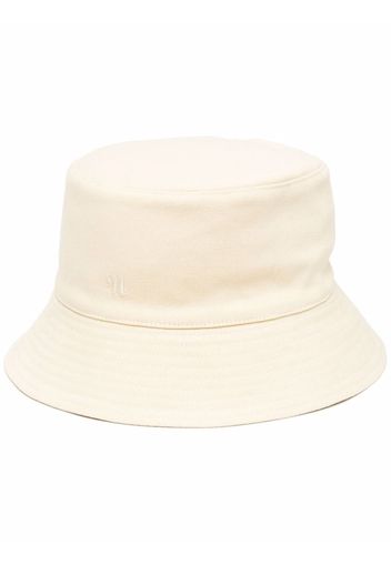 Nanushka embroidered-logo bucket hat - Toni neutri