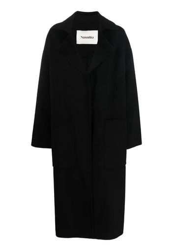 Nanushka Cappotto monopetto - Nero