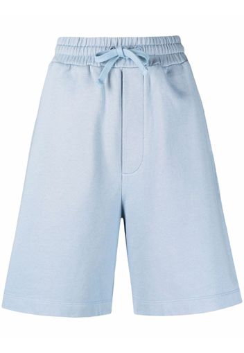 Nanushka Shorts sportivi con ricamo - Blu