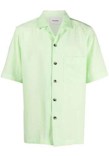 Nanushka short-sleeved shirt - Verde