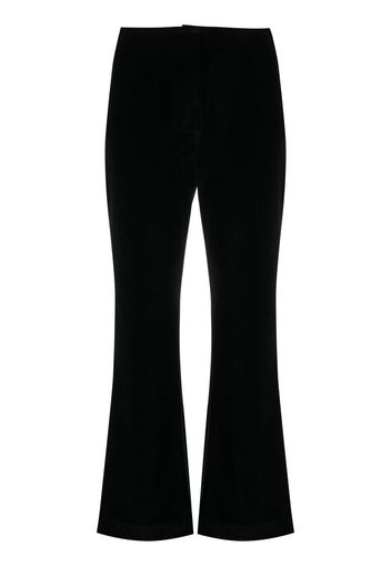 Nanushka Pantaloni crop svasati - Nero