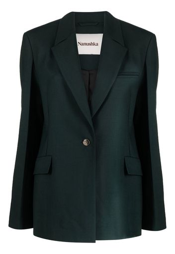 Nanushka Blazer monopetto - Verde