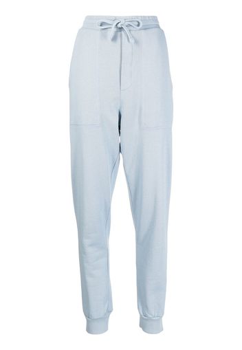 Nanushka Pantaloni sportivi Shay con ricamo - Blu