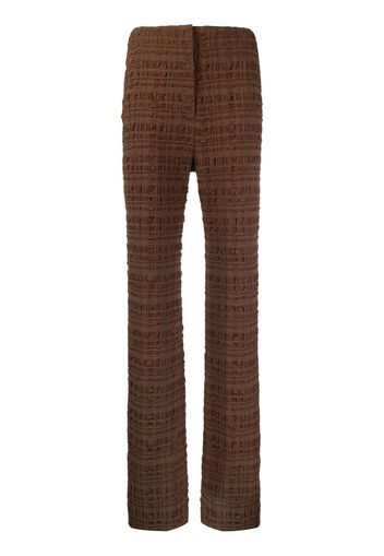 Nanushka Pantaloni slim - Marrone