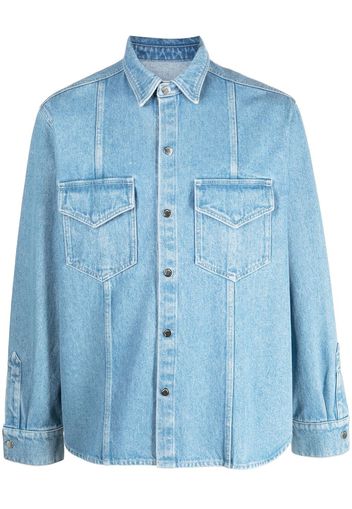 Nanushka Camicia denim - Blu