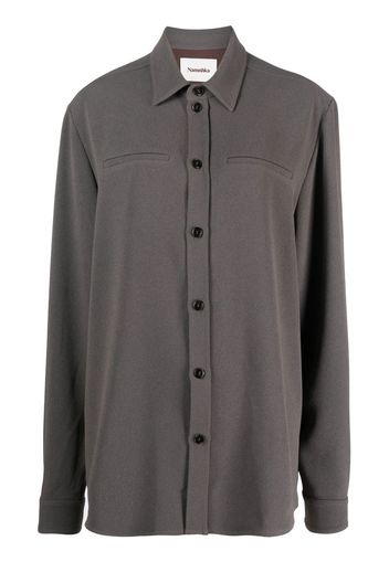 Nanushka Camicia oversize - Grigio