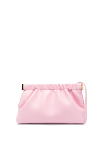 Nanushka The Bar ruched clutch bag - Rosa