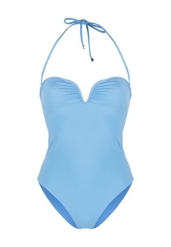 Nanushka Brissa one-piece swimsuit - Blu