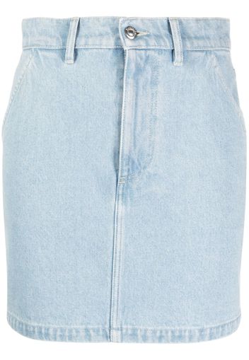 Nanushka denim mini skirt - Blu