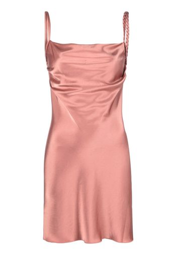 Nanushka Merva slip satin mini dress - Rosa