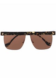 Nanushka Rigel square-frame sunglasses - Marrone