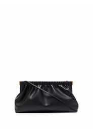 Nanushka Bar vegan-leather clutch bag - Nero