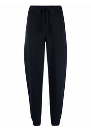 Nanushka Ylia knitted track pants - Blu