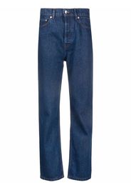 Nanushka Jeans dritti crop - Blu