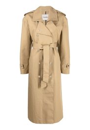 Nanushka Trench oversize - Verde