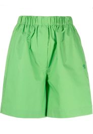 Nanushka Shorts con vita elasticizzata - Verde