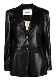 Nanushka Hathi single-breasted blazer - Nero