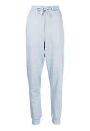 Nanushka Pantaloni sportivi Shay con ricamo - Blu