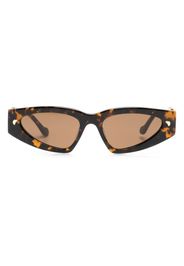 Nanushka Emme cat-eye frame sunglasses - Marrone