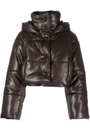 Nanushka Aveline padded jacket - Marrone