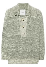 Nanushka Polo mélange - Toni neutri