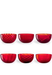 NasonMoretti Idra cups (set of 6) - Rosso