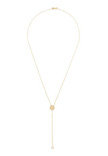 Collana Octagon lariat in oro giallo 9kt