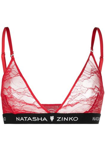 Natasha Zinko Reggiseno a triangolo - Rosso