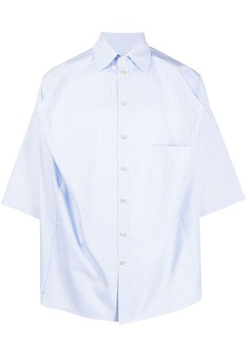 Natasha Zinko Camicia a righe - Blu