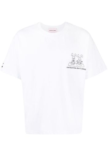 Natasha Zinko T-shirt con stampa - Bianco