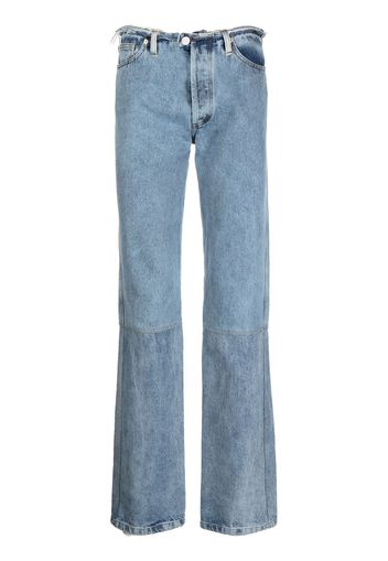 Natasha Zinko Jeans dritti - Blu