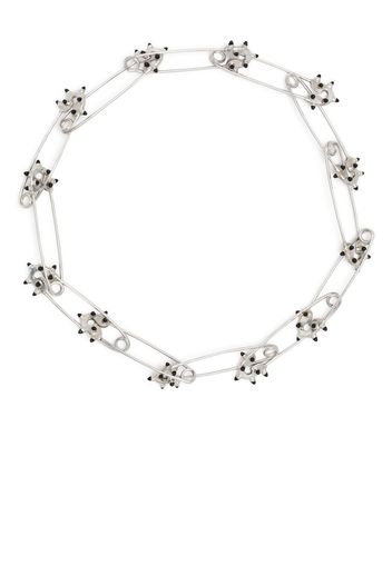 Natasha Zinko Pins silver necklace - Argento