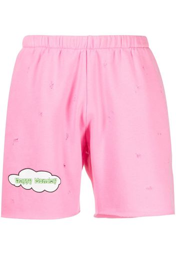 Natasha Zinko Shorts sportivi Happy Monday - Rosa