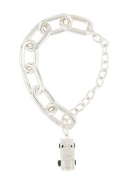 Natasha Zinko car charm chain necklace - Argento