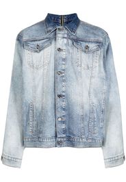 Natasha Zinko Giacca denim con applicazione - Blu