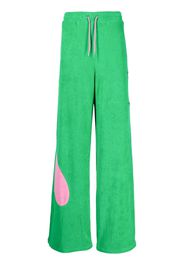 Natasha Zinko Pantaloni sportivi Terry Bunny - Verde