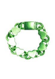 Natasha Zinko Heart Chain bracelet - Verde