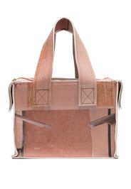 Natasha Zinko Borsa a spalla mini - Marrone