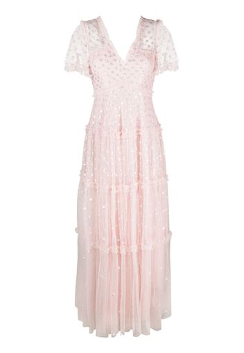 Needle & Thread Thea sequin-embelished tulle dress - Rosa